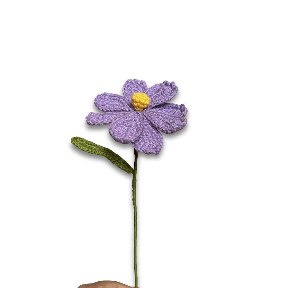 Thumbnail: Forever Cosmos Crochet flowers