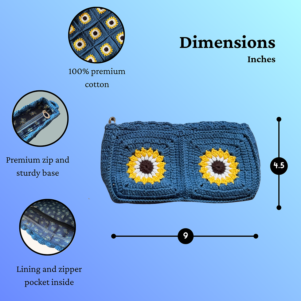 Thumbnail: Stitch & Style Granny Square Pouches
