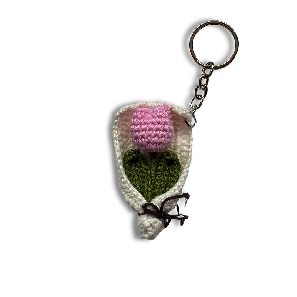 Thumbnail: Flower bouquet keychain