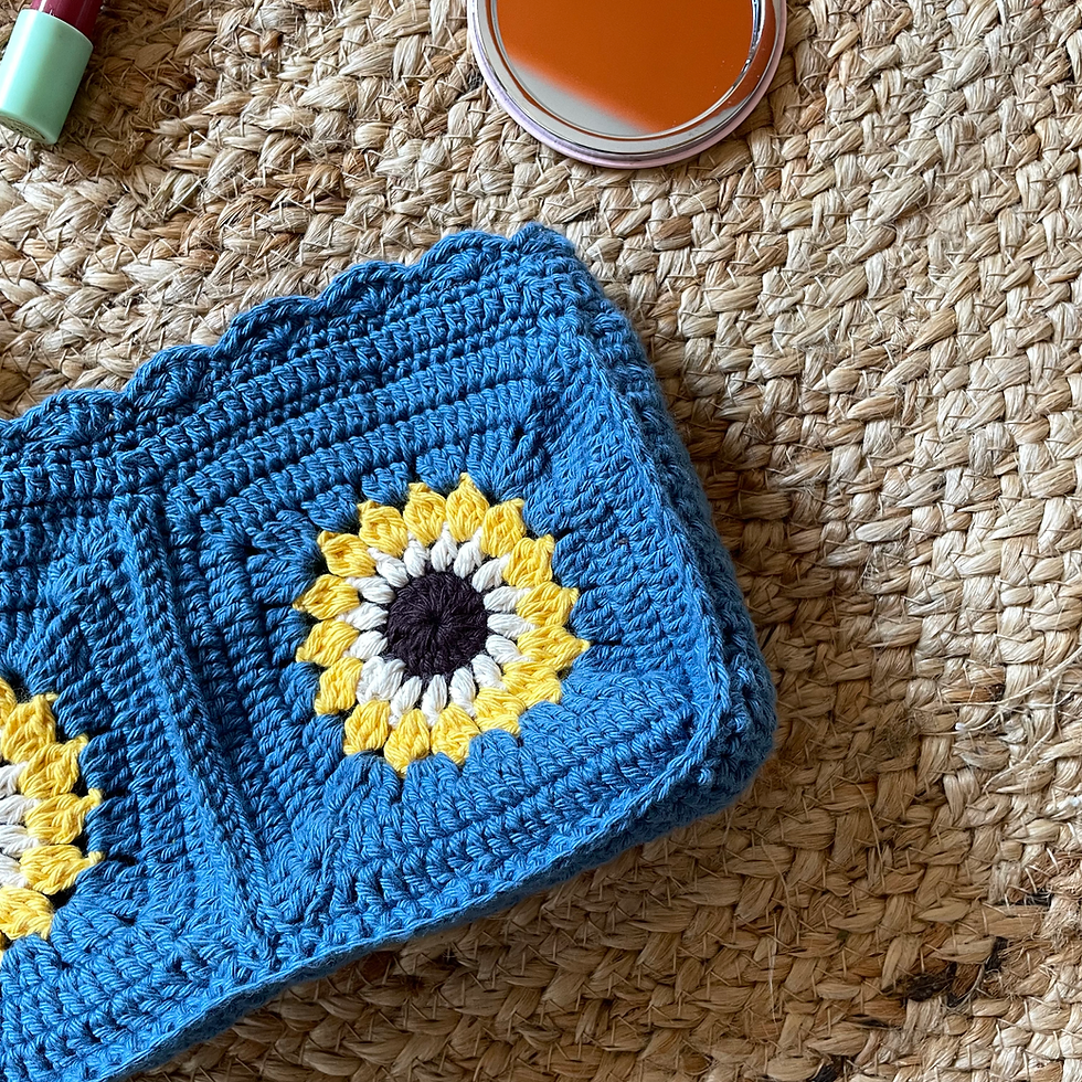 Thumbnail: Stitch & Style Granny Square Pouches
