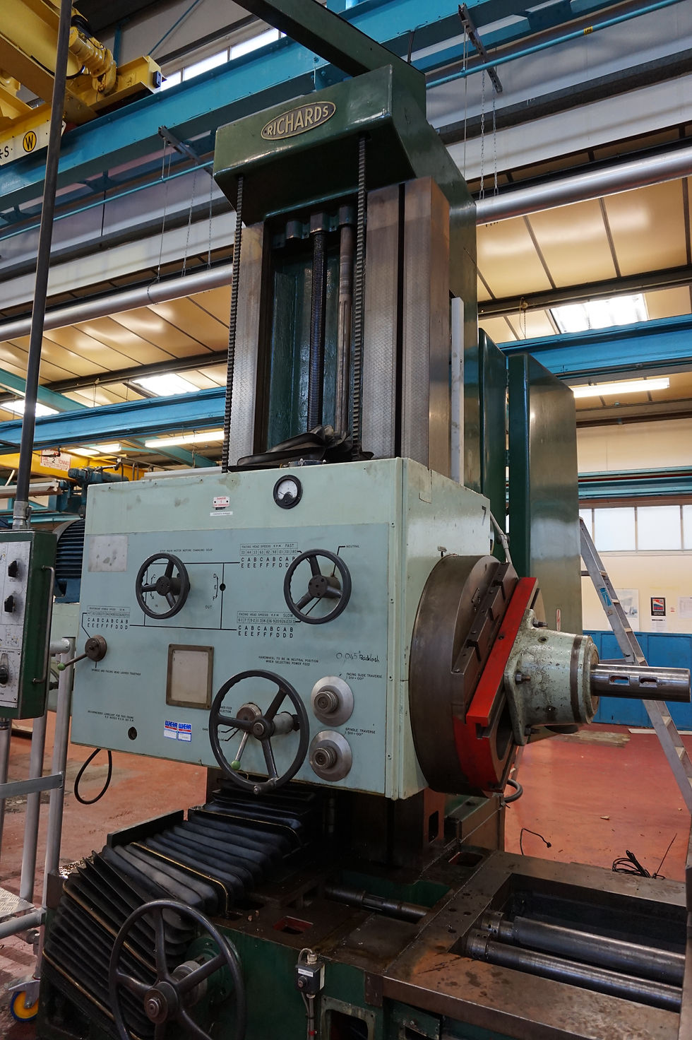 04: RICHARDS WB50 WIDE BED HORIZONTAL BORER
