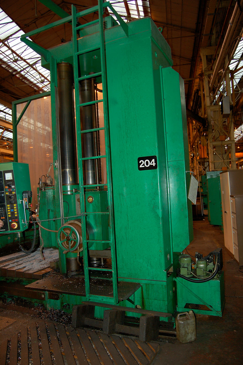 09: SCHARMANN FB125 CNC HORIZONTAL BORER