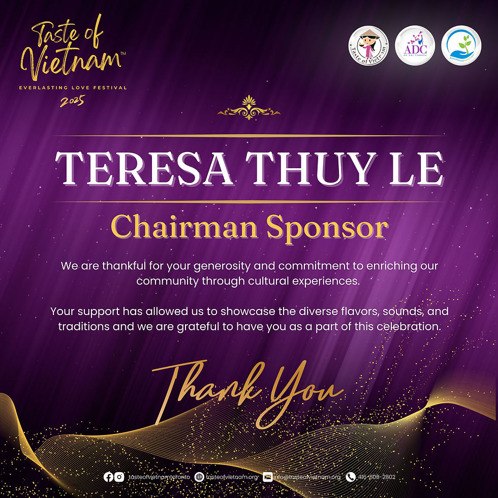 Teresa Chairman Sponsor