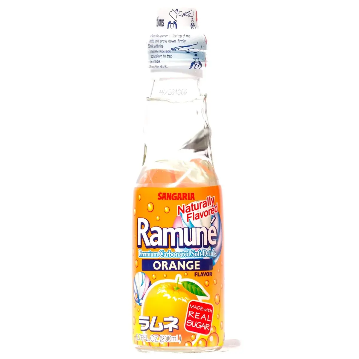 Ramune - Orange 6.76 fl oz