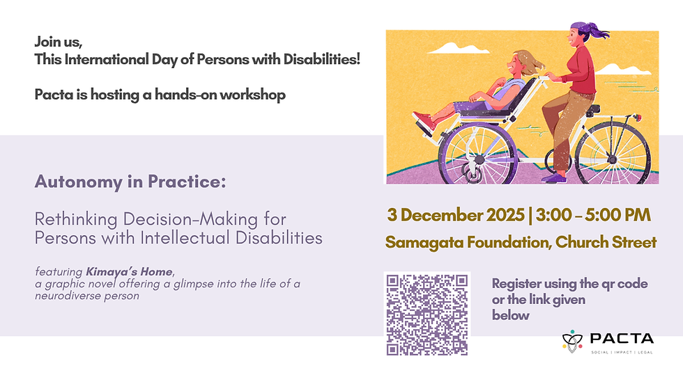 Autonomy in Practice: Rethinking Decision-Making for Persons with Intellectual Disabilities