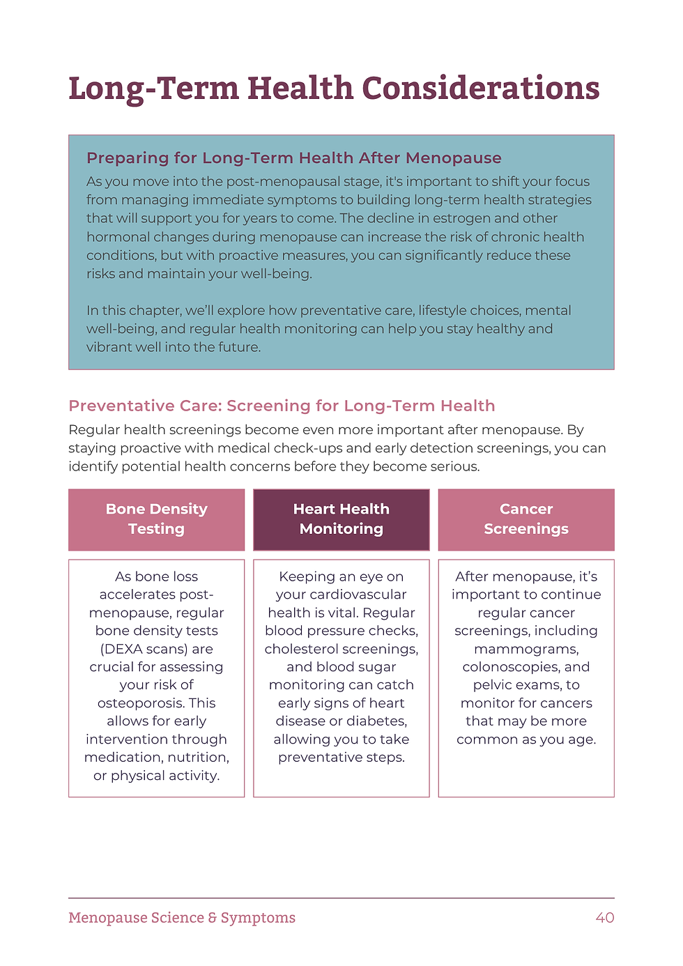 Thumbnail: Menopause Science & Symptoms