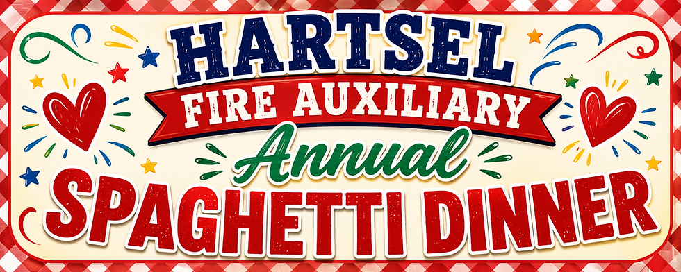 Hartsel Fire Auxiliary Annual Spaghetti Dinner