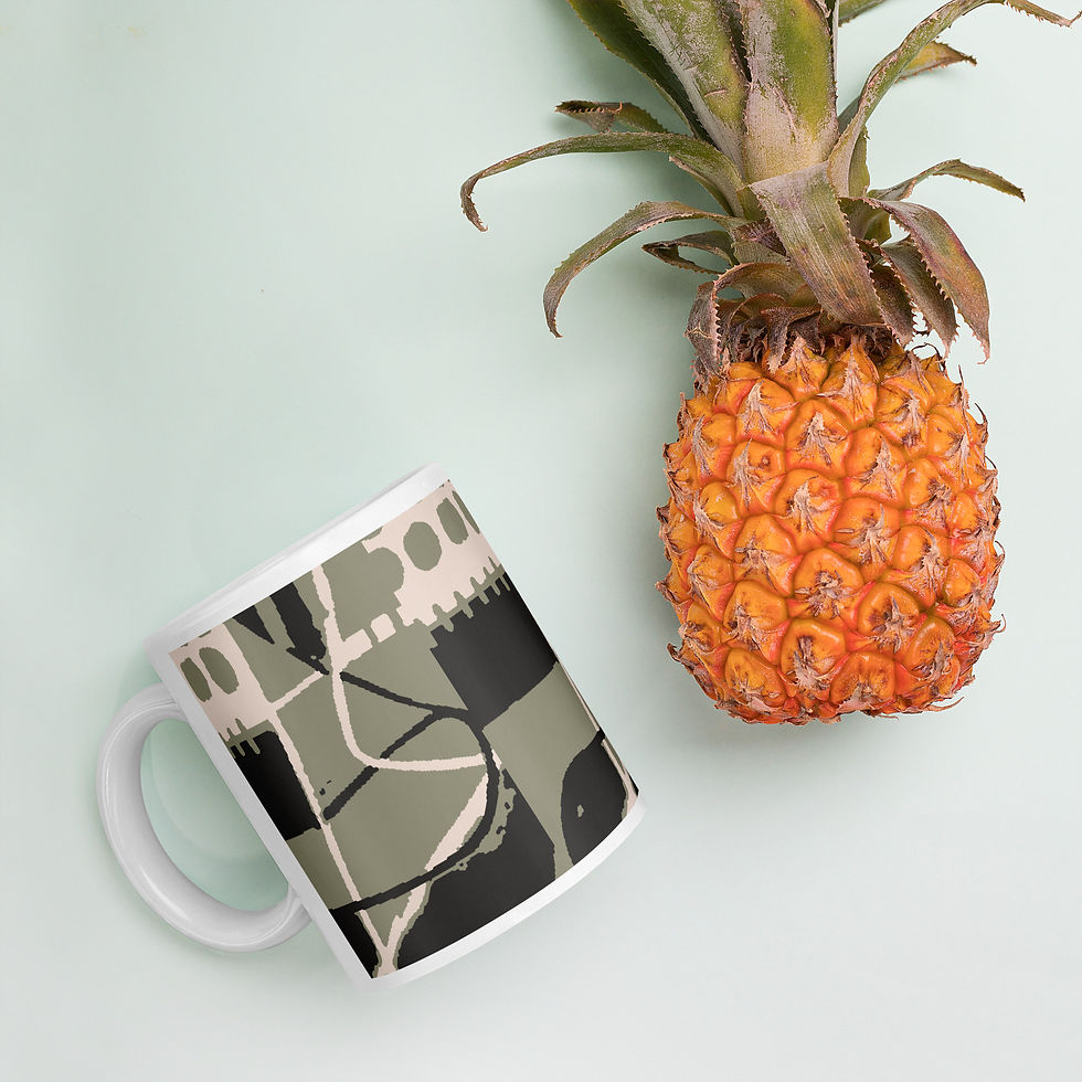 Thumbnail: Hansure white glossy mug 1380