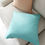 Thumbnail: Hansure Wildly Virdigris cotton pillow cover with metallic