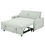 Thumbnail: 57.48" Pull-Out Sofa Bed Convertible Couch 2 Seat Loveseat Sleeper Sofa