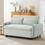 Thumbnail: 57.48" Pull-Out Sofa Bed Convertible Couch 2 Seat Loveseat Sleeper Sofa