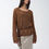 Thumbnail: Mohair Sequin Knit Blended Hollow Oversized Sweater