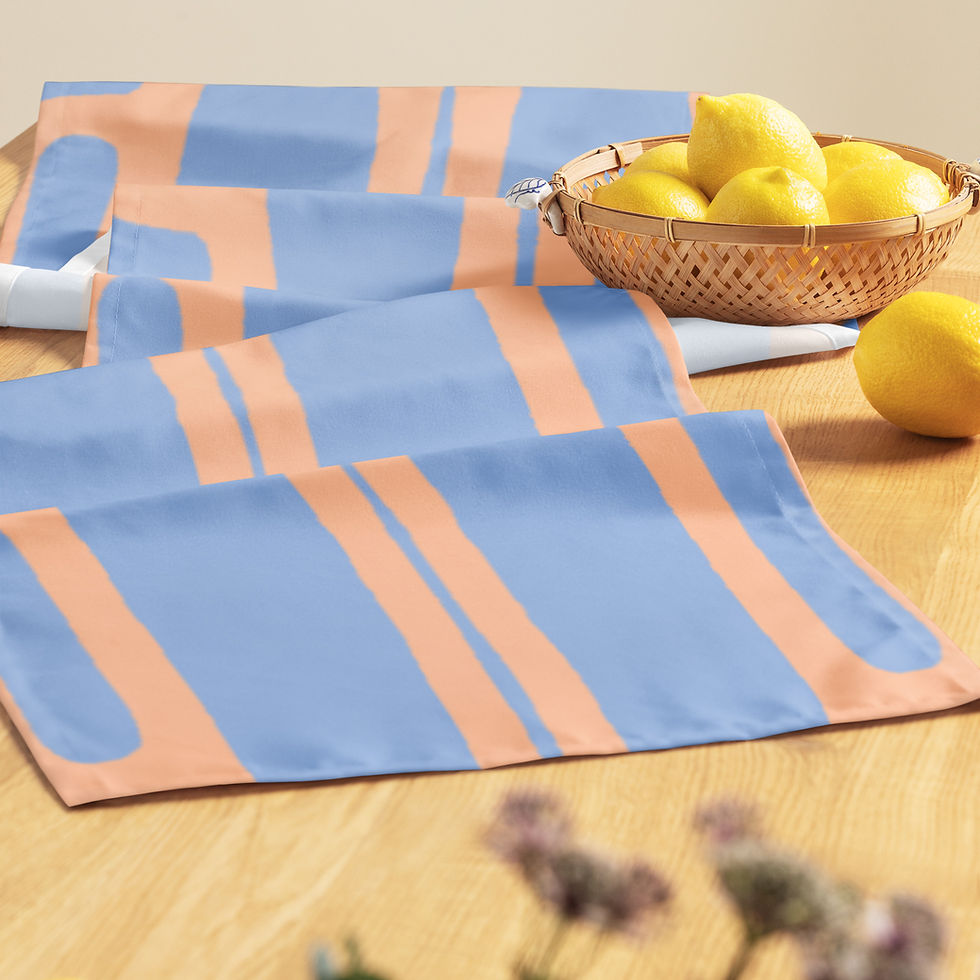 Thumbnail: Hansure Peach Fuzz table runner 1267A