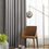 Thumbnail: Hansure Blan velvet curtain drapery gray