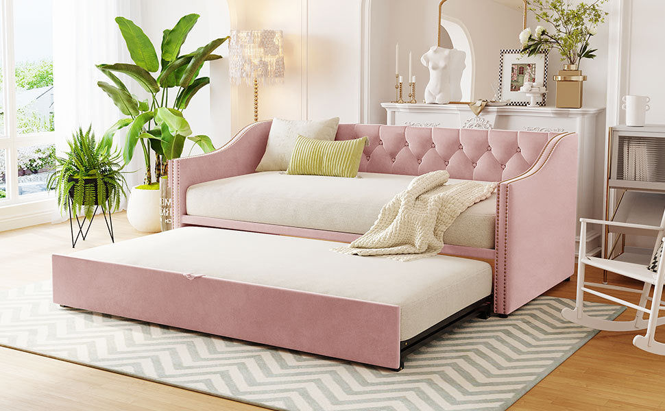 Thumbnail: Twin Size Upholstered Daybed