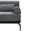 Thumbnail: Modern Loveseat Sofa 59' Sofa Couch 2-Seater With USB Ports, Grey Chenille