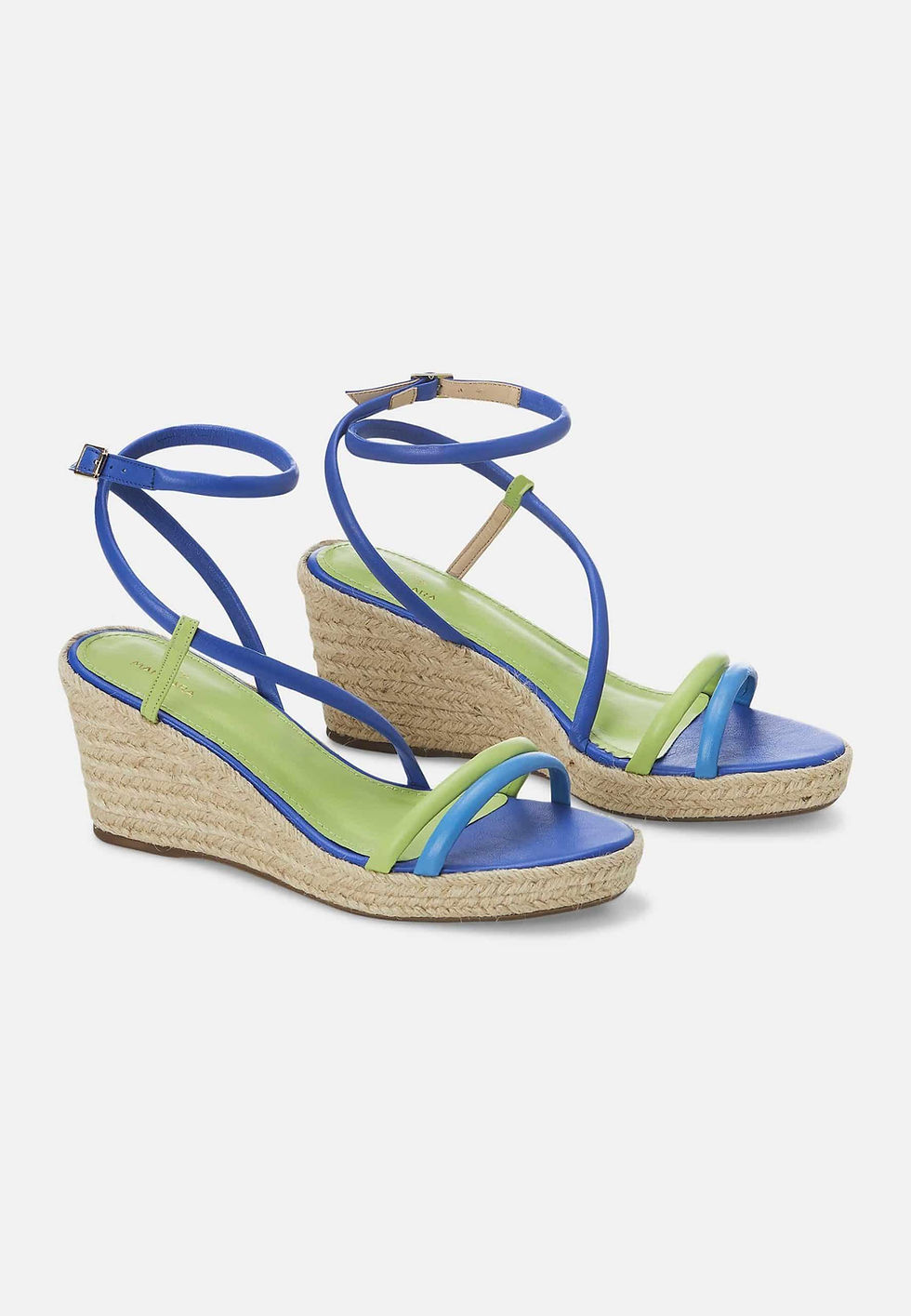 Thumbnail: Leather Espadrille Wedges Romã Wedges