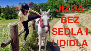 Jízda na koni bez sedla i udidla 🐎 Jaru našla odvahu⎪VLOG