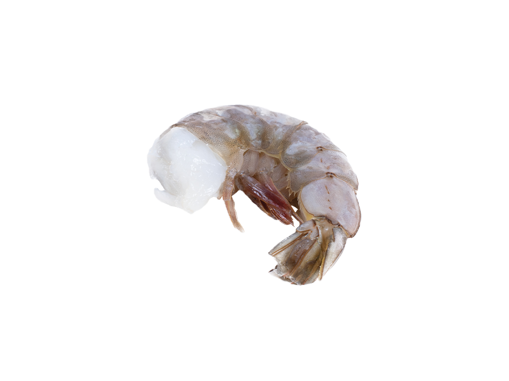 Shrimps/Vannamei without head, with shell 6/8 20% glaze Easy Peel