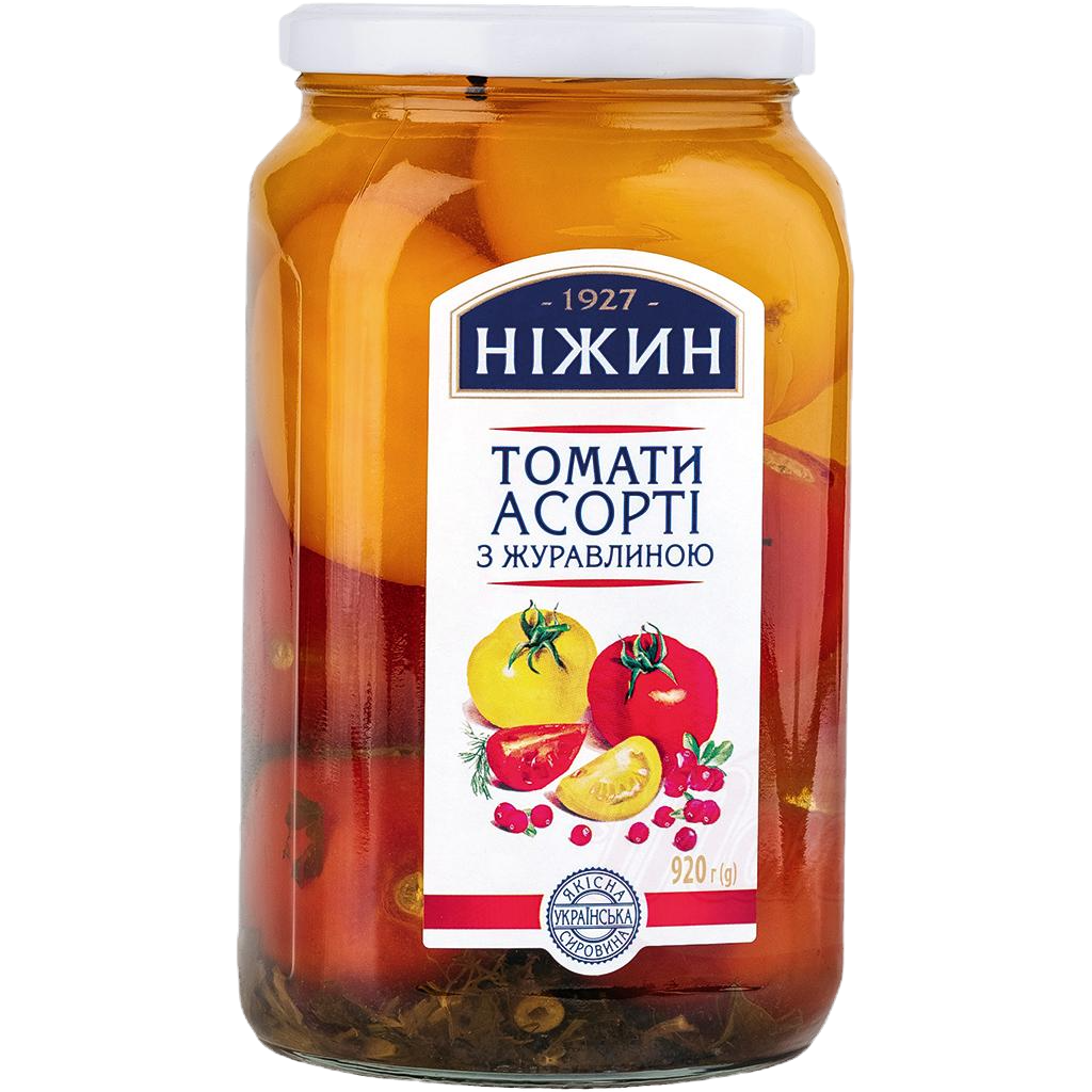 NIZHIN Gelbe und rote marinierte Tomaten