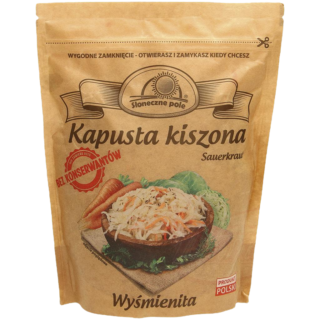 SŁONECZNE POLE Sauerkraut mit Karotten