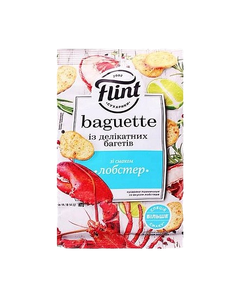FLINT Baguette Weizen-Croutons mit Hummergeschmack