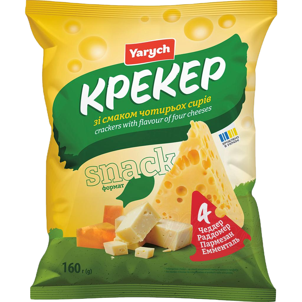 YARYCH Cracker mit Käsegeschmack