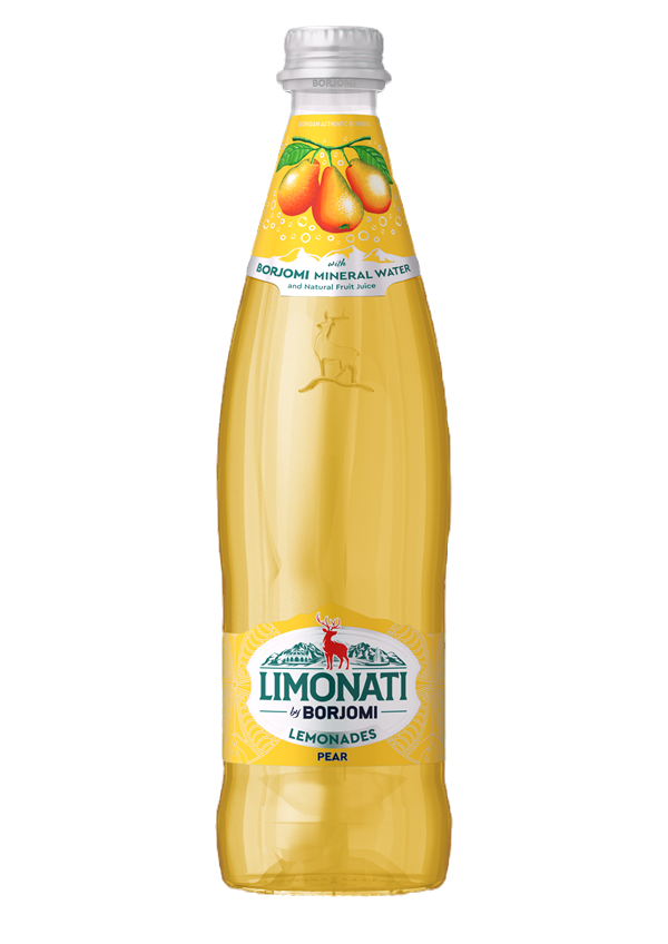 BORJOMI LIMONATI Georgische Limonade Birne