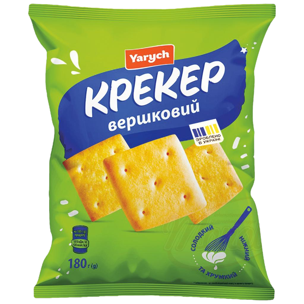 Yarych Kräcker mit Sahnegeschmack