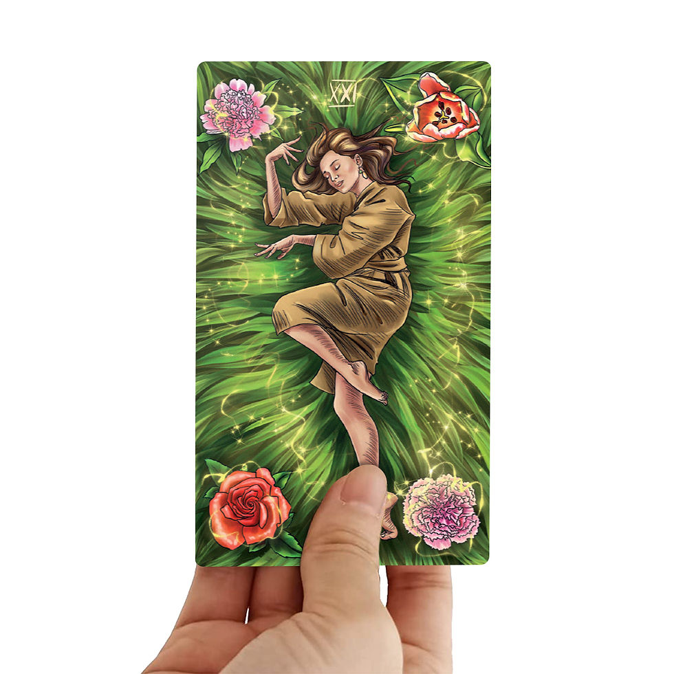 Thumbnail: Tarotkarten „Kraft der Natur“