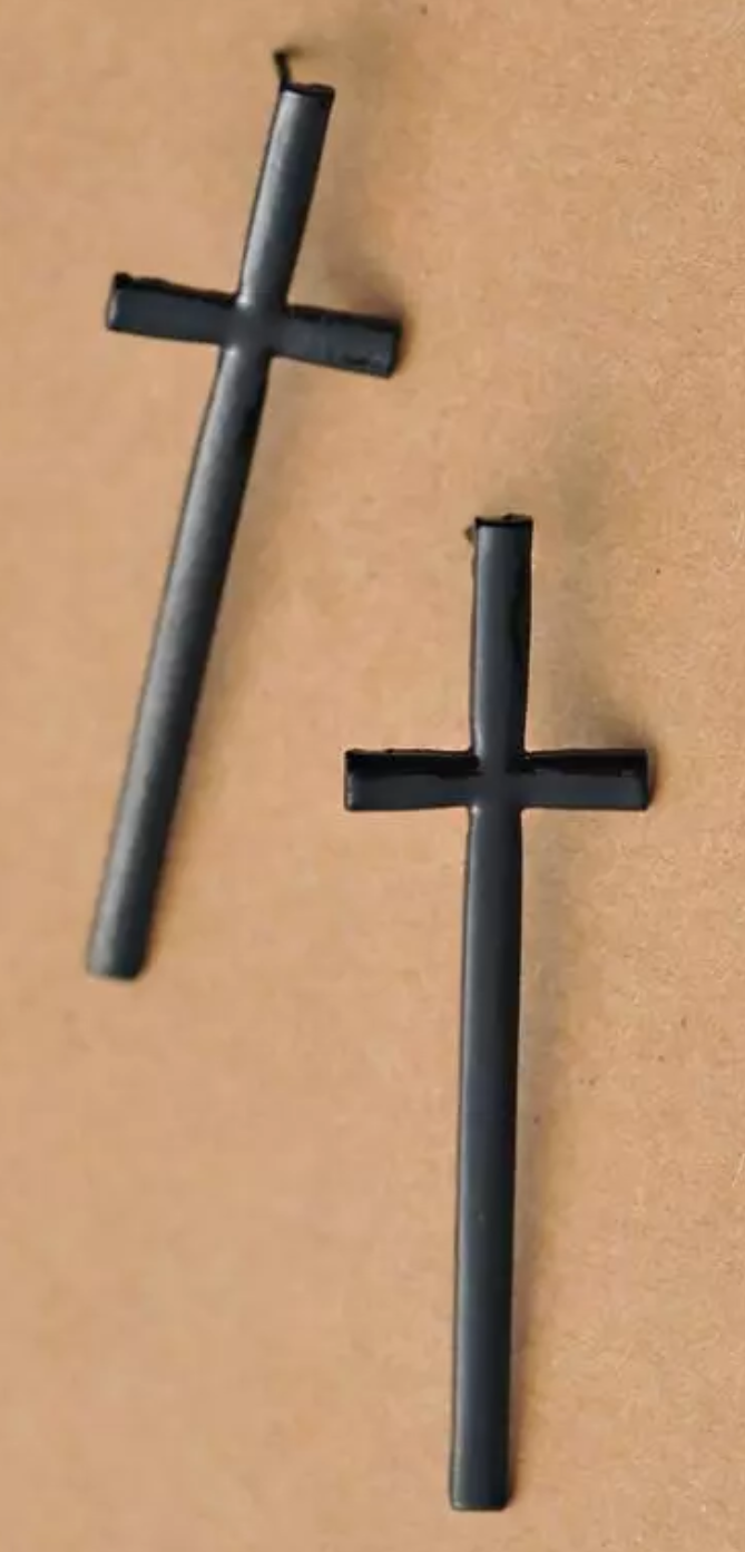 Thumbnail: Fashion Cross Earrings