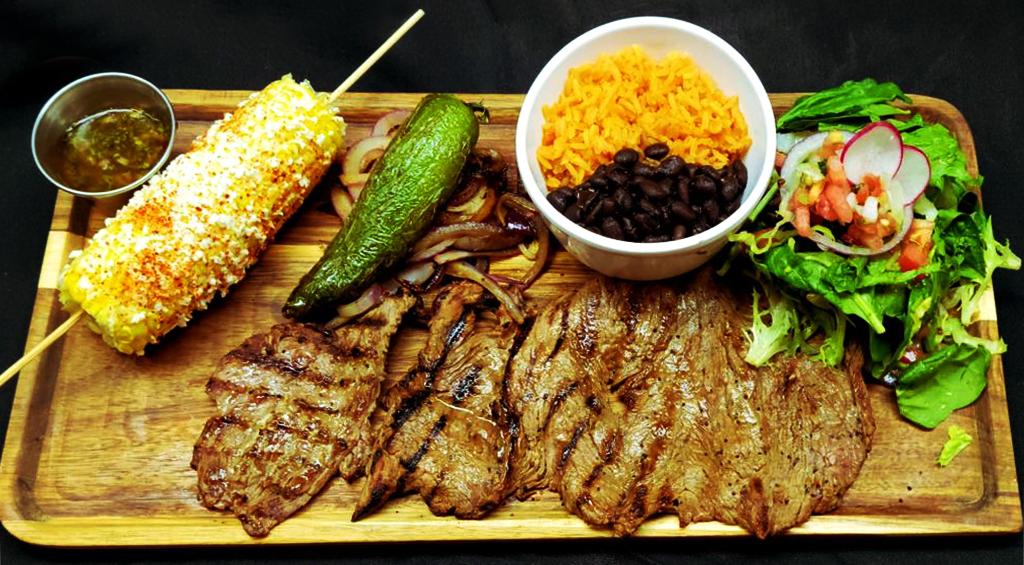 Arranged Food and Objects