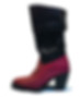 Snake mixed Cow leather Lady Boot