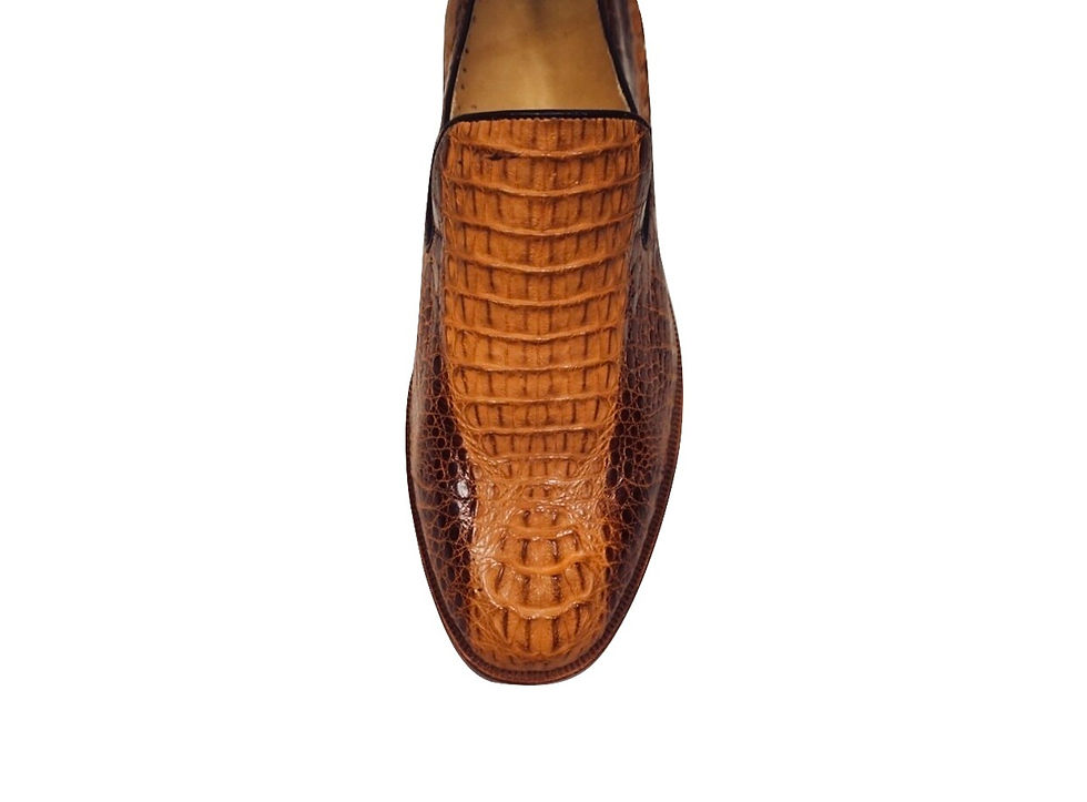 Thumbnail: Crocodile Dress Shoe for Men top view