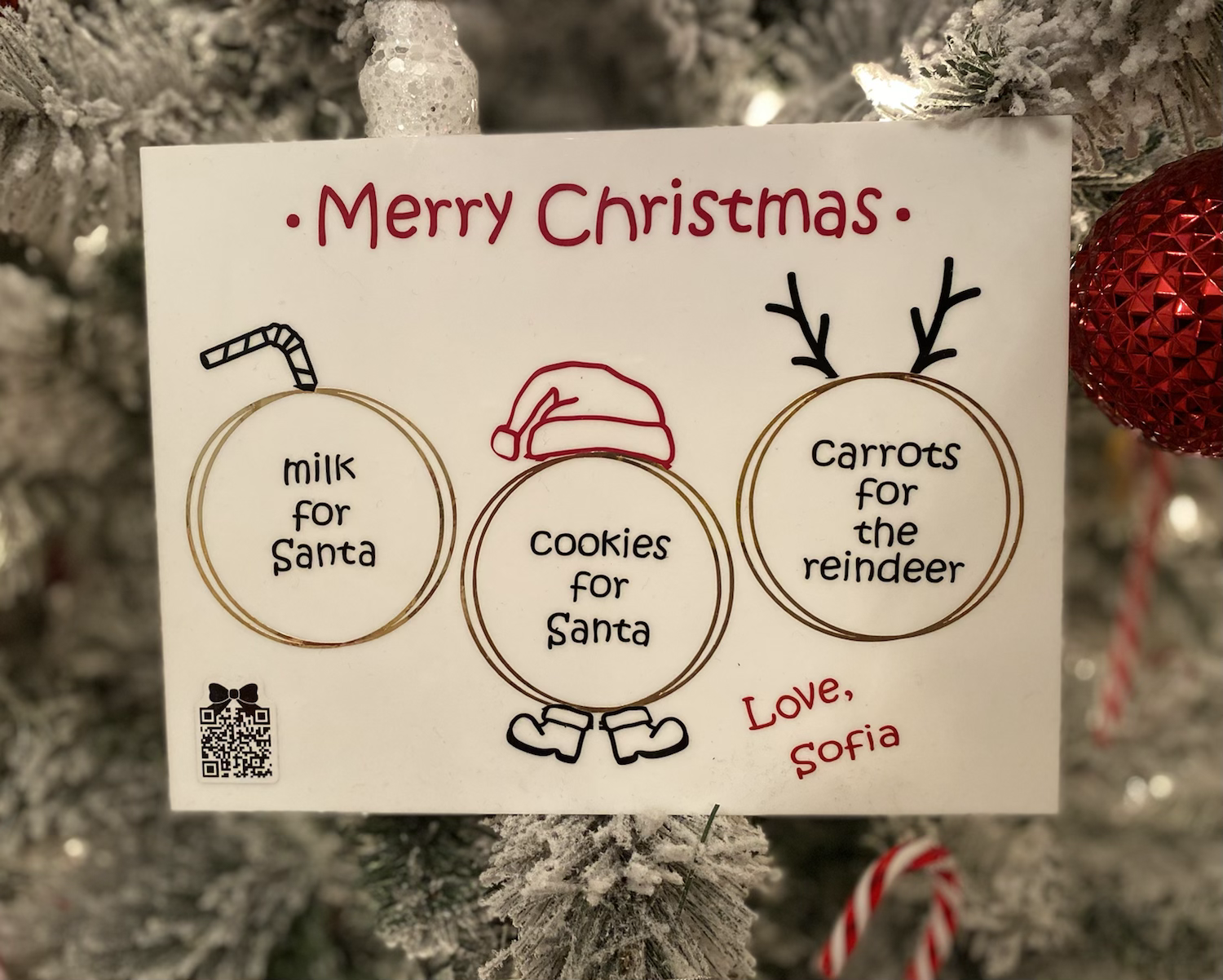 Treats for Santa Tray (Interactive)