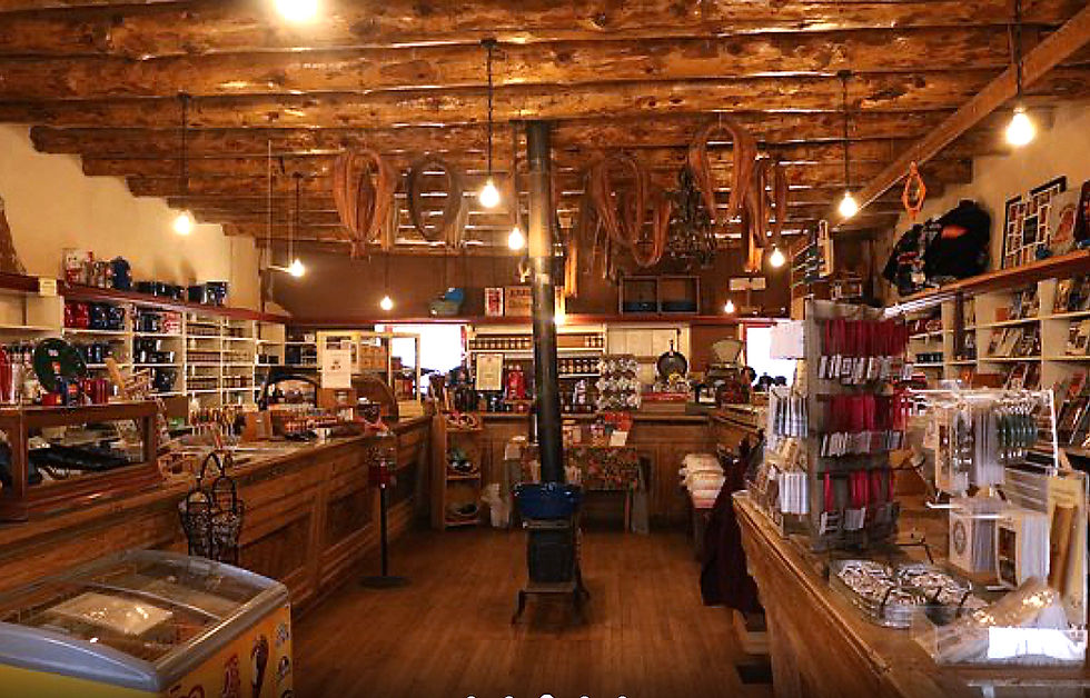 Interior of Hubbell Trading Post