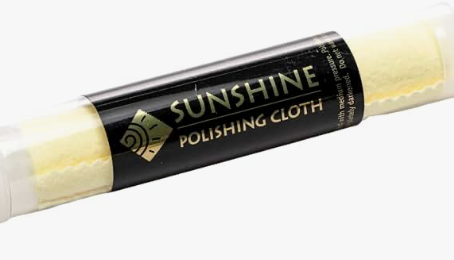 A Sunshine silver polishing cloth