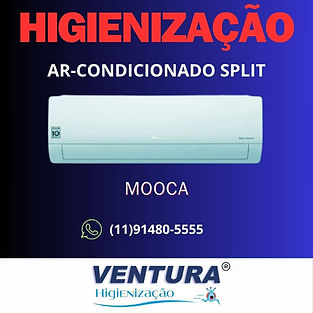 limpeza e higienização de ar condicionado da região da mooca