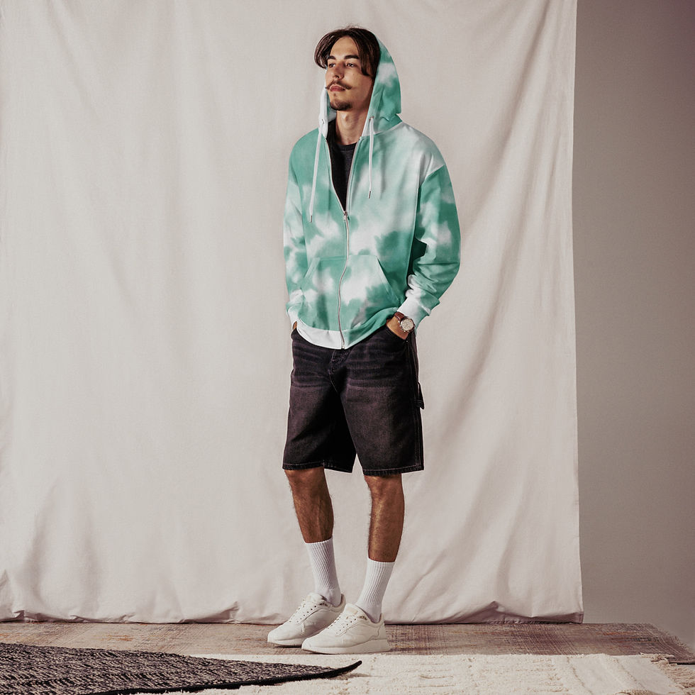 Thumbnail: Unisex zip hoodie - Aumaga