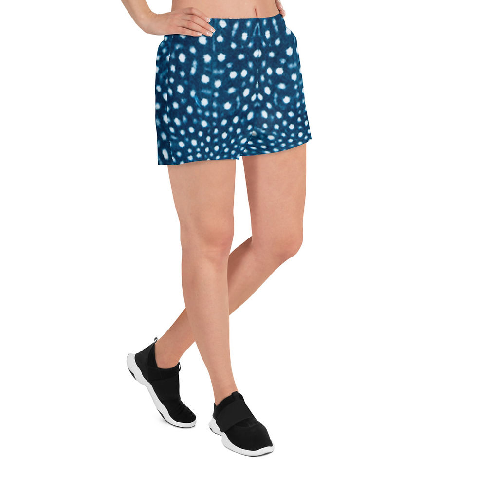 Thumbnail: Unisex Athletic Shorts - Whale Shark II
