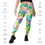 Thumbnail: Crossover leggings with pockets - Tropicál
