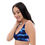 Thumbnail: Blue Tiger Shark Eco padded bikini top