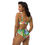 Thumbnail: Eco Sport Bikini - Rainbow Monstera