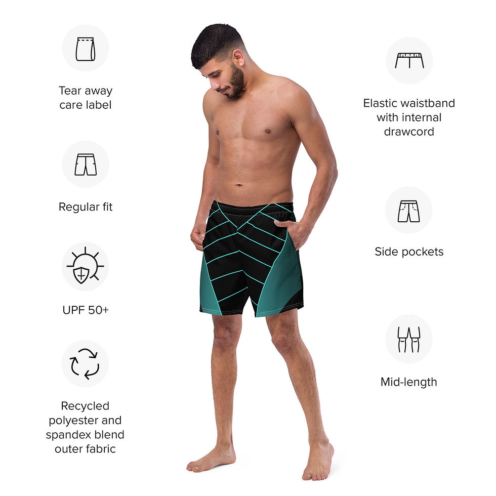 Thumbnail: Recycled Swim Trunks - Tron