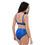 Thumbnail: Eco Sport Bikini - Lt Blue Feathers