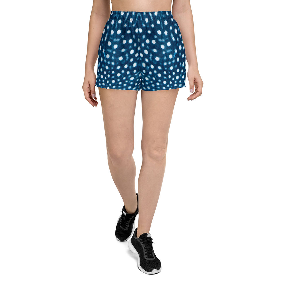 Thumbnail: Unisex Athletic Shorts - Whale Shark II