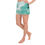 Thumbnail: Unisex Athletic Shorts - Green Honu