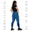 Thumbnail: Crossover leggings with pockets - Whale Shark I
