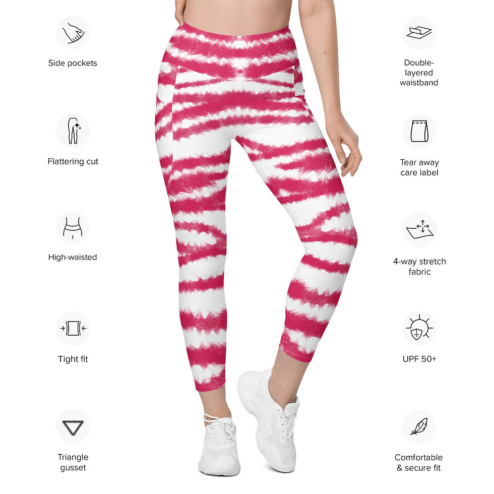 Thumbnail: Leggings with pockets - Lionfish