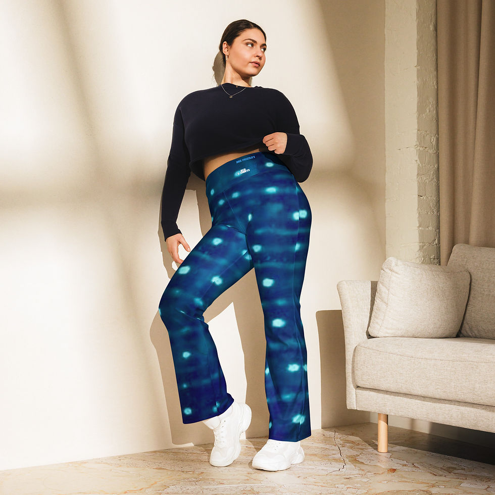 Thumbnail: Flare leggings - Whale Shark I